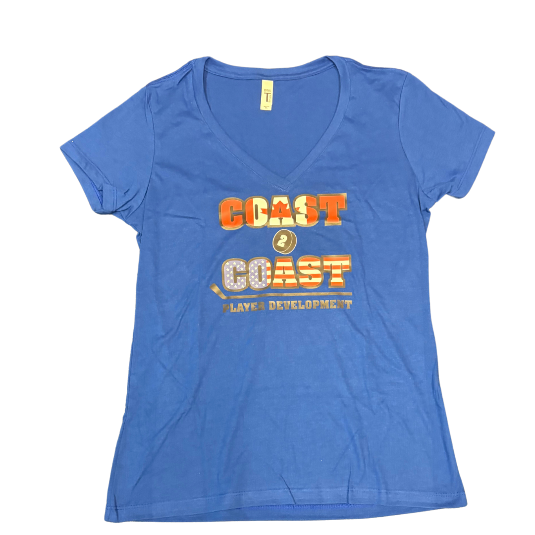 Women's Cut V-Neck T-Shirt