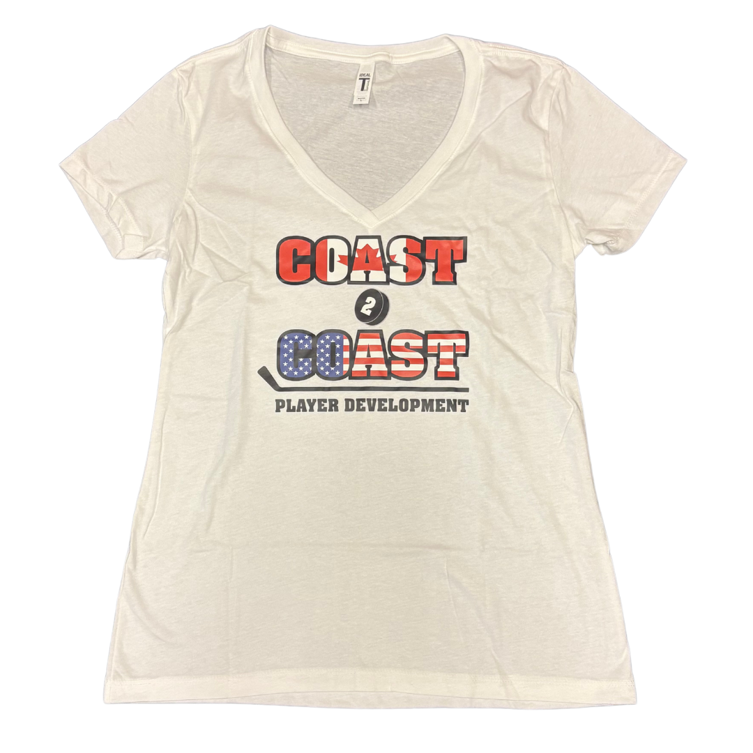 Women's Cut V-Neck T-Shirt