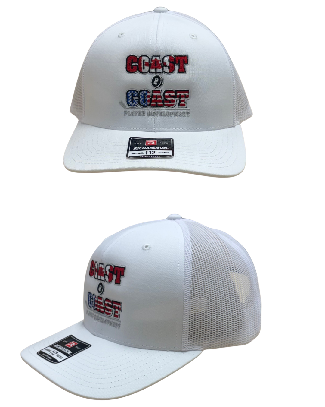 White Curved Bill