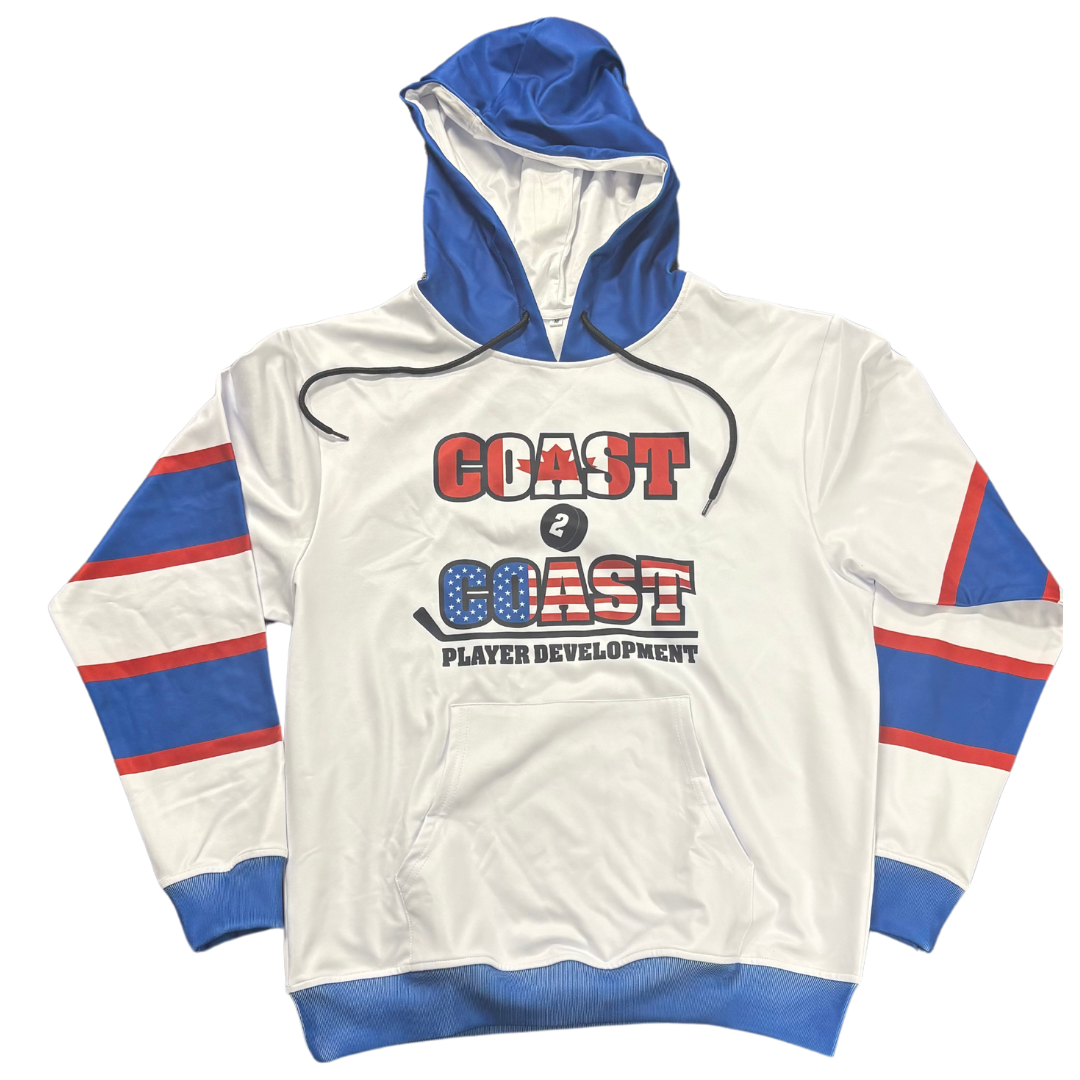 Youth Blue/ White Hoodie