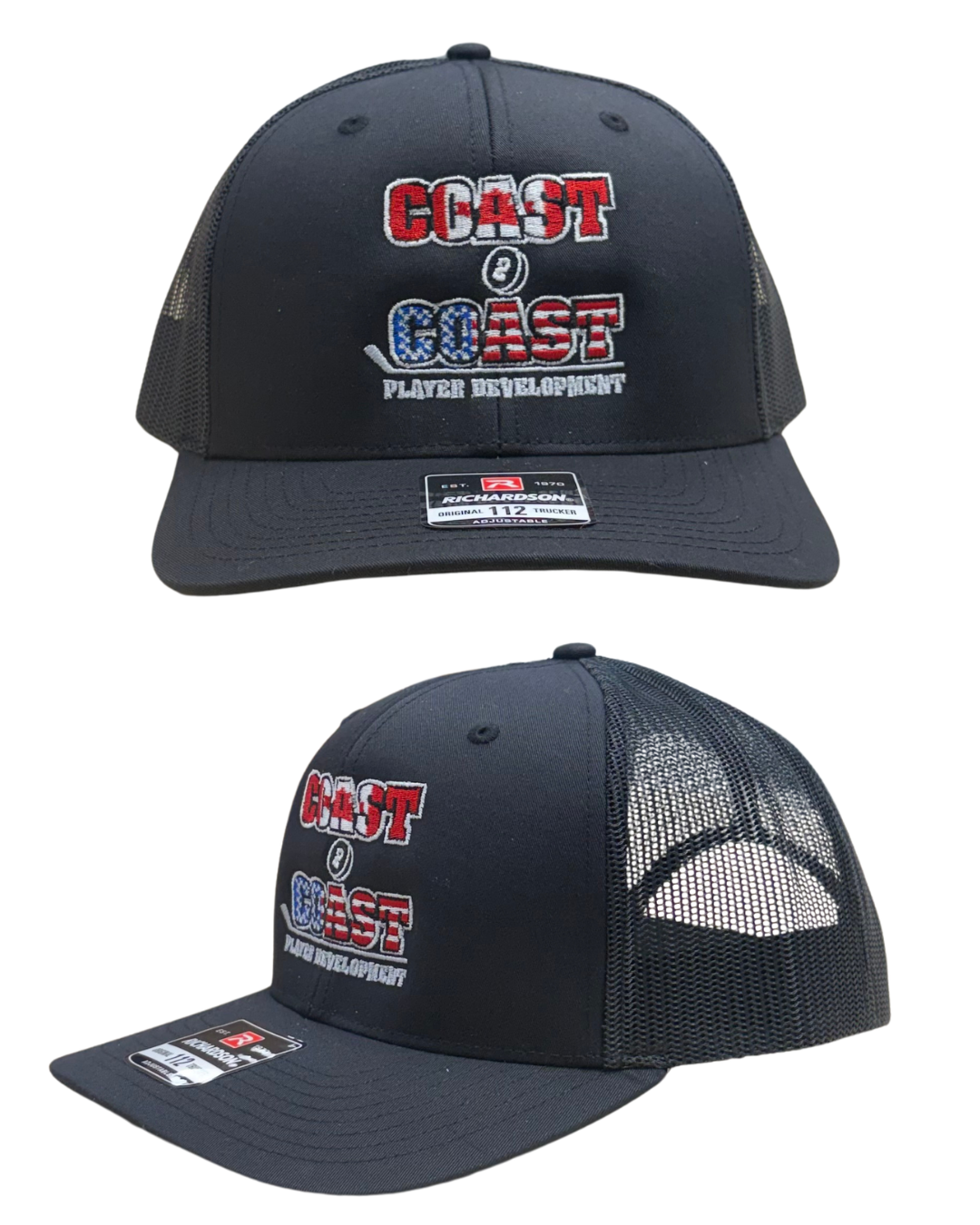Black Curved Bill