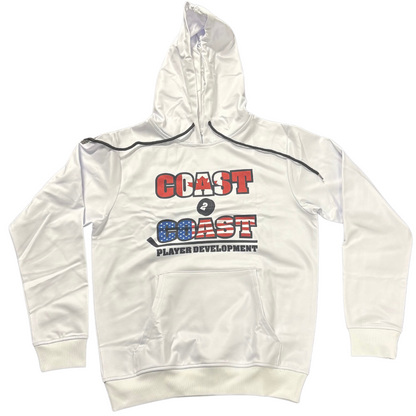 Youth White Hoodie