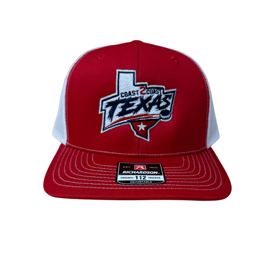 Red Curved Bill C2C Texas